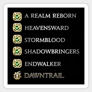 The lastest MSQ FFXIV Dawntrail Magnet